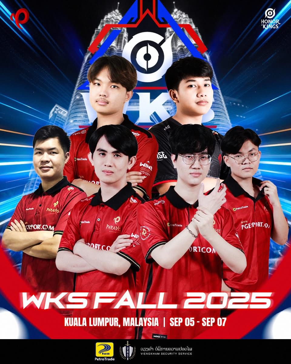 Paradise Esports PG เข้าร่วมการแข่งขัน Pro League